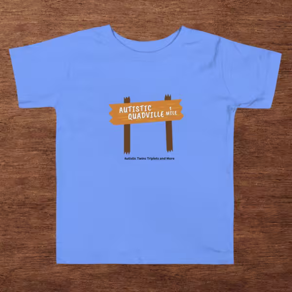 Autistic Quadville Toddler Tee - Image 3