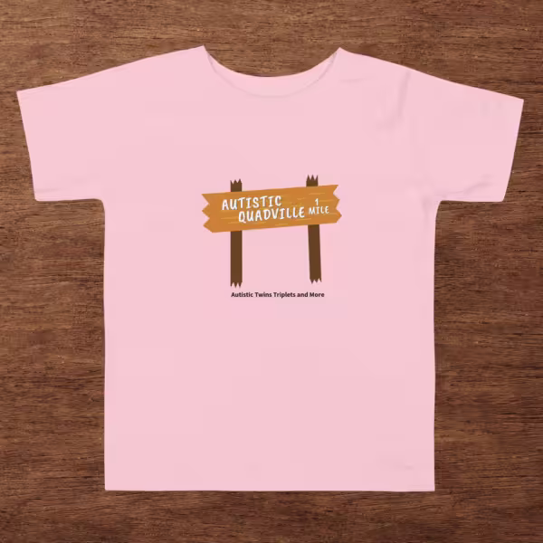 Autistic Quadville Toddler Tee - Image 2