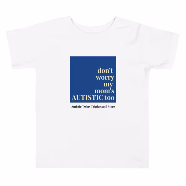 Don't Worry Mom Toddler Tee - Image 3
