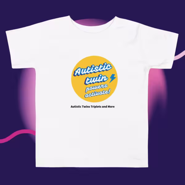 Autistic Twin Powers Toddler Tee