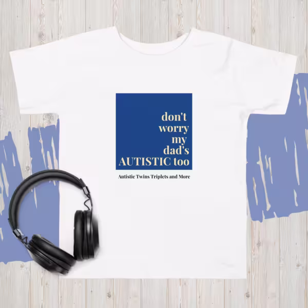 Don't Worry Dad Toddler Tee - Image 3