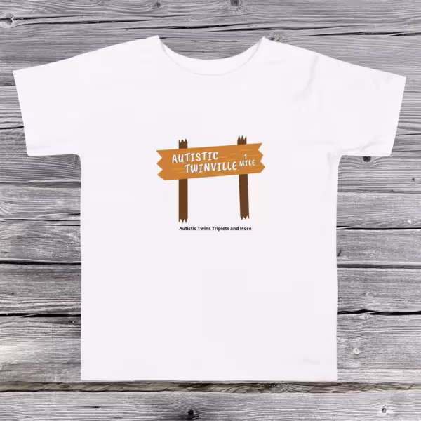 Autistic Twinville Toddler Tee - Image 2