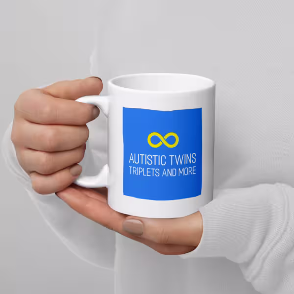 Autistic Twins Triplets and More Logo Mug - Image 2